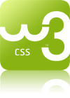 the W3C CSS logo